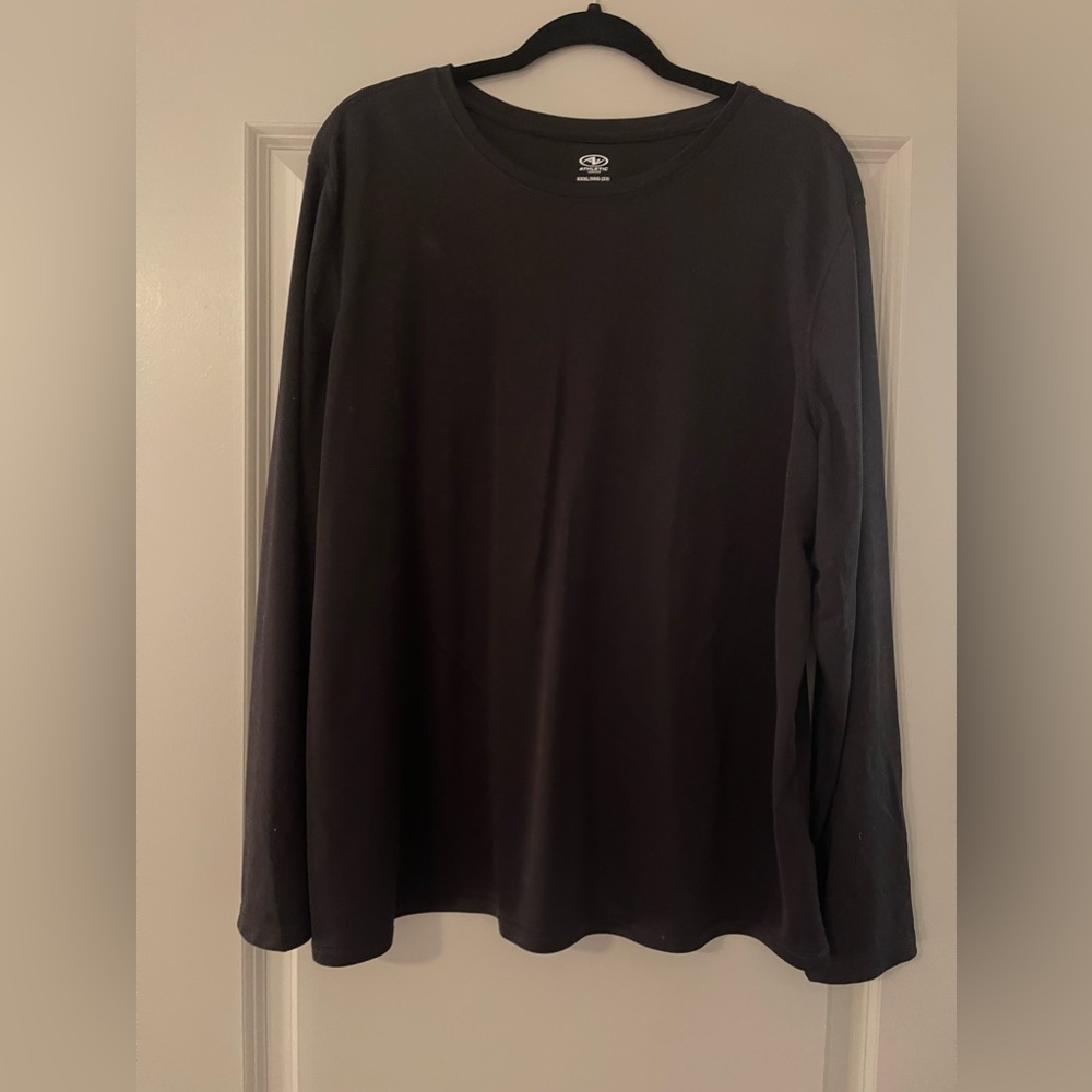 Black Flowy workout top
